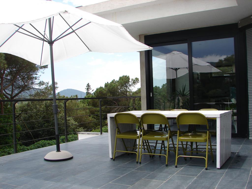 Casa Ceca De La Playa Y Barcelona, Con Piscina Climatizada Y Jacuzzi Villa บัญโรมานัส ห้อง รูปภาพ